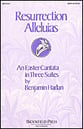 Resurrection Alleluias SATB Choral Score cover